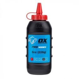OX Pro Chalk Refill 226g-Red