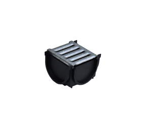 4All Corner Piece & Galvanised Grate