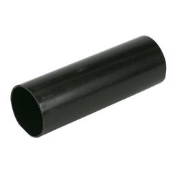 68Mm Round Downpipe 4Mtr (Black)