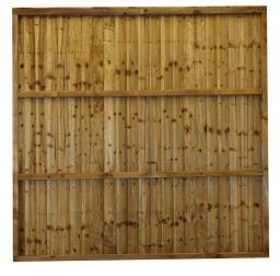 6'x5' Featheredge Panel Fully Framed