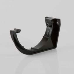 112mm Half Round Gutter Fascia Bracket (Black)