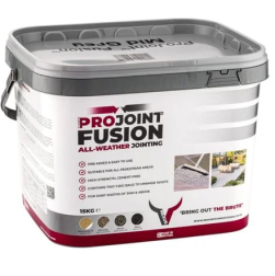 ProJoint RapidFlow Brush In Porcelian Grout 12.5kg-Mid Grey