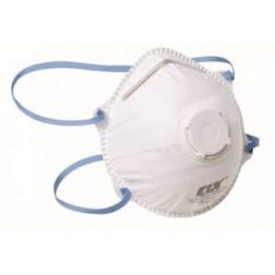 OX FFP2V Moulded Cup Respirator – 2pk Blister