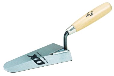 OX Trade Gauging Trowel – Wooden Handle 7″ / 180mm