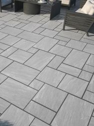Packs Riven Natural Sandstone - Kandla Grey Patio Pack (20M2)