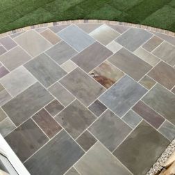 Packs Riven Natural Sandstone - Raj Green Patio Pack (20M2)