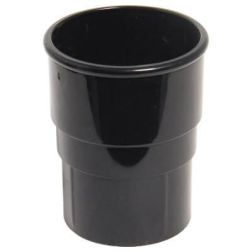 68mm Round Downpipe RND Connector (Black)