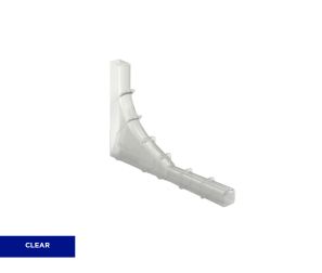 L Shape Cavity Weep Vent Clear