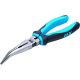 OX Pro Bent Long Nose Pliers – 200mm (8″)